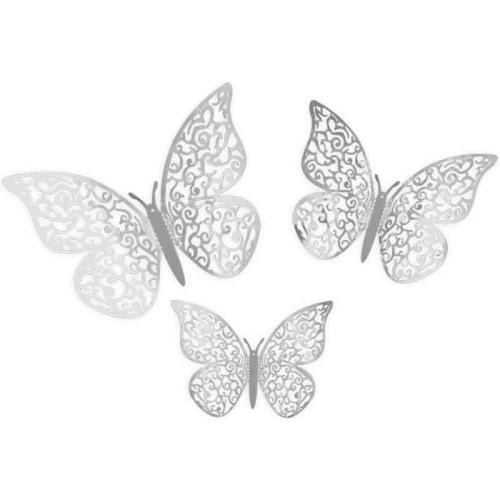 3D_Klevende_Vlinders_Zilver