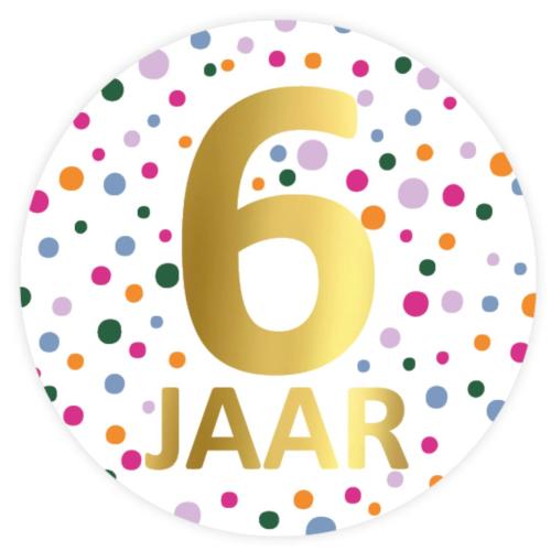 6_Jaar_Stickers___24st