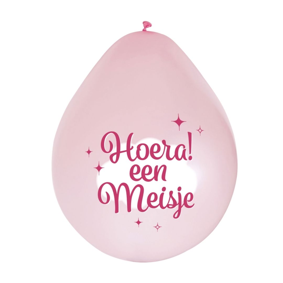 Baby_Girl_Wolken_Hoera__Ballonnen___8st