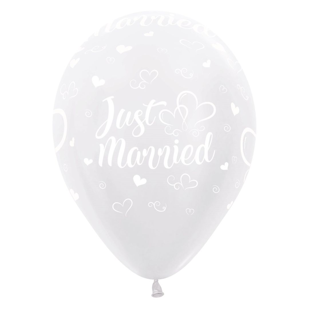 Ballonnen_Just_Married_30cm___25st
