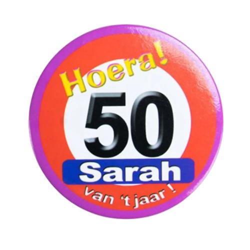 Button_Sarah_50_Jaar