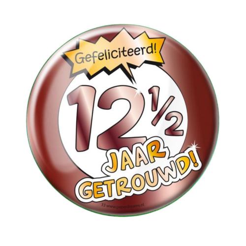 Button_XL_Getrouwd_12_5_Jaar