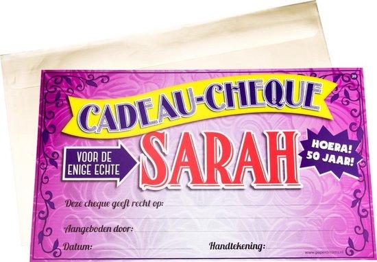 Cadeau_Cheque_50_Jaar_Sarah