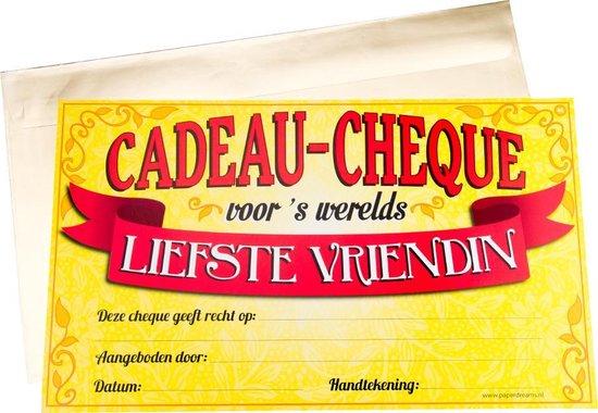 Cadeau_Cheque_Liefste_Vriendin