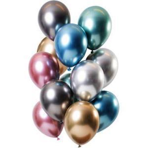 Chrome_Ballonnen_Mix_Kleuren_32cm___10st