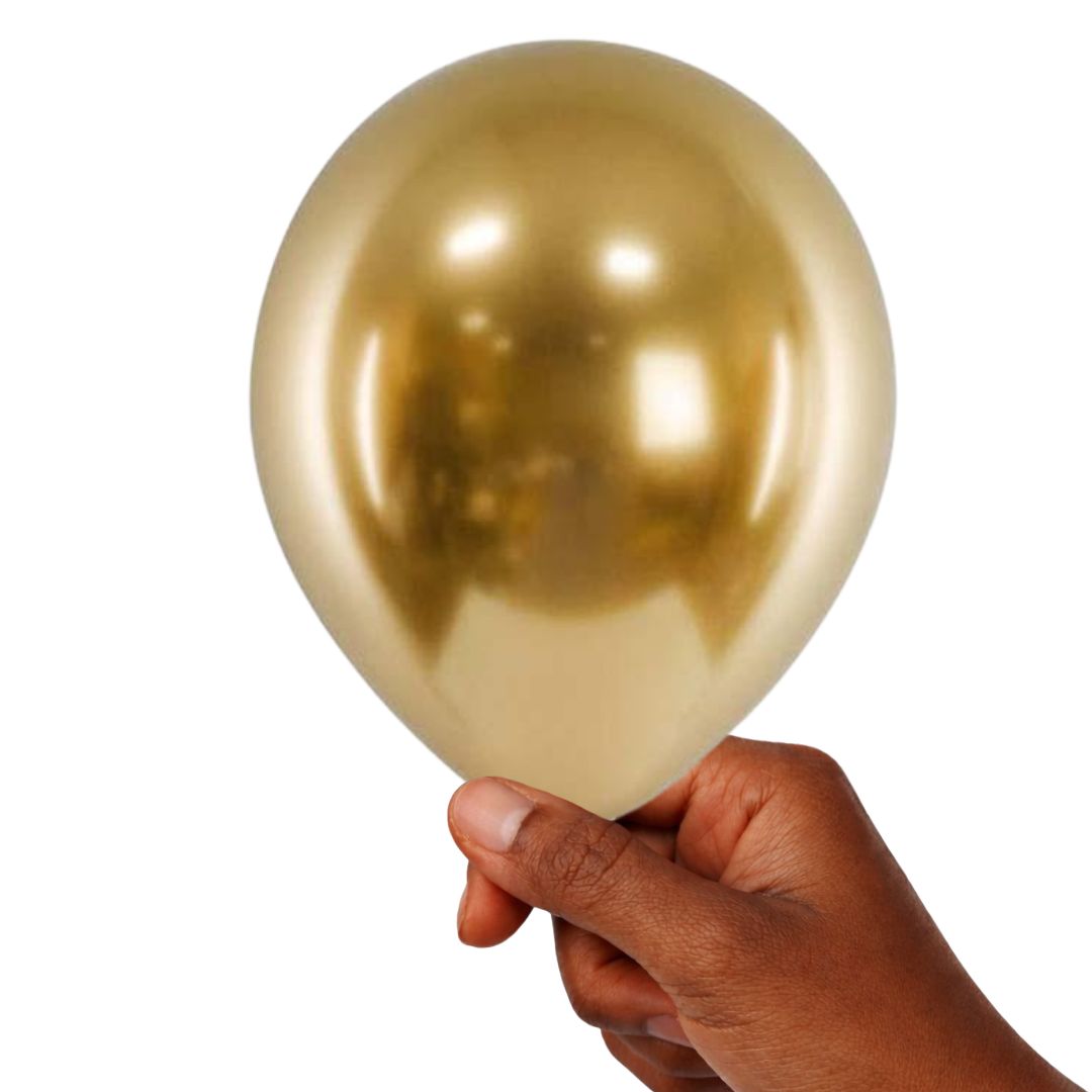Chrome_Decoratie_Ballonnen_Goud___20st