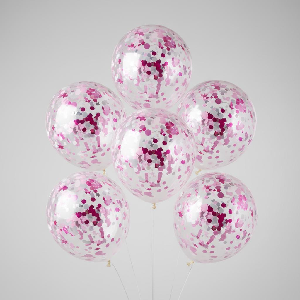 Confetti_Ballonnen_Lichtroze___5st