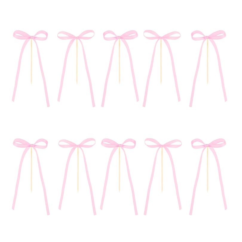 DIY_Taarttopper_Strikjes_Lichtroze___10st