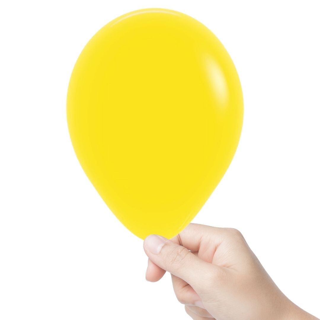 Decoratie_Ballonnen_Fashion_Yellow_12cm___50st