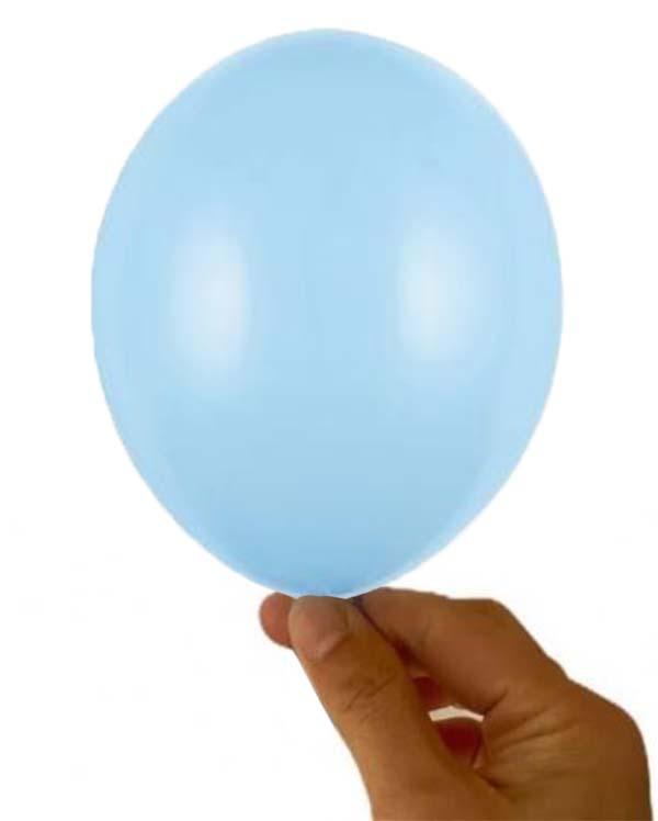 Decoratie_Ballonnen_Mat_Lichtblauw__100st_