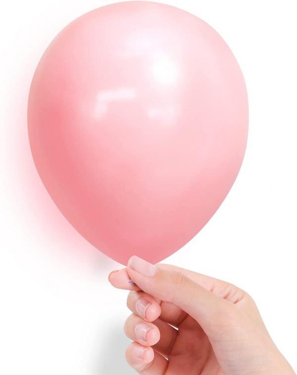 Decoratie_Ballonnen_Mat_Roze__100st_