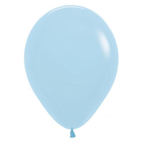 Decoratie_Ballonnen_Pastel_Matte_Blue_30cm___12st