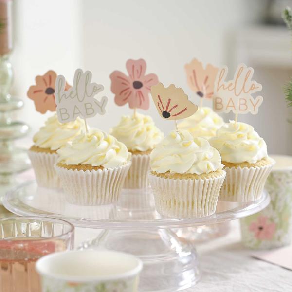 Floral_Babyshower_Cupcake_Toppers___Ginger_Ray__1