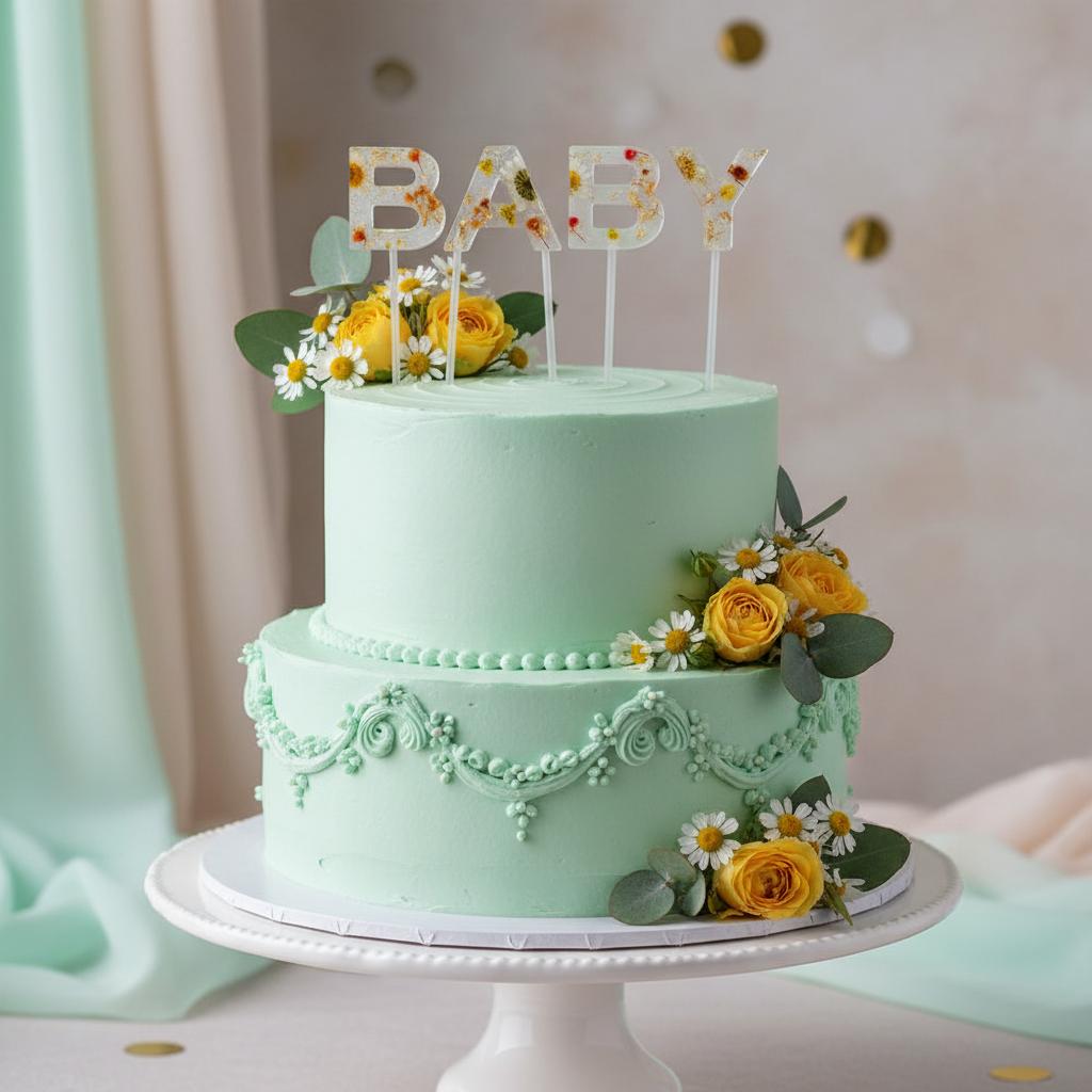 Floral_Babyshower_Taarttopper___Ginger_Ray