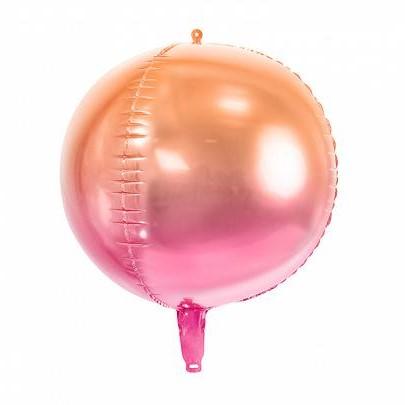 Folie_Ballon_Bal_Roze_Oranje__40cm__1