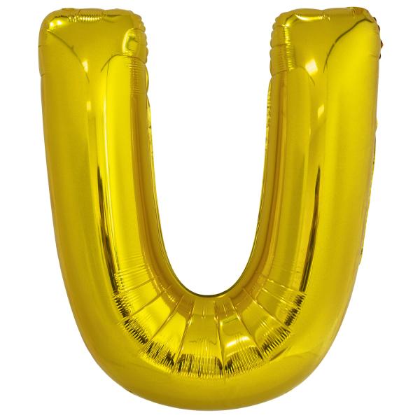 Folie_Ballon_Goud_Letter_U