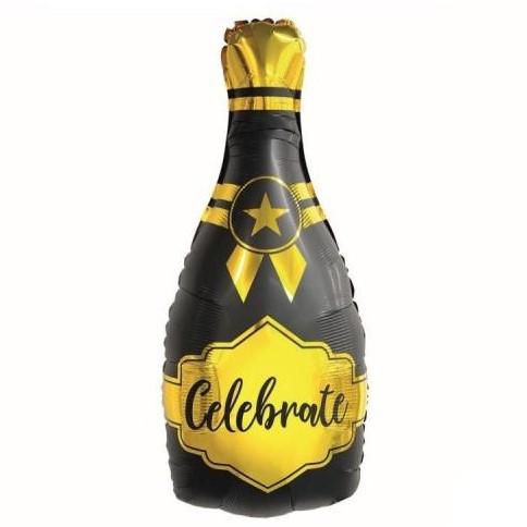 Folieballon_Champagnefles_Celebrate___76cm