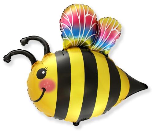 Folieballon_Happy_Bee