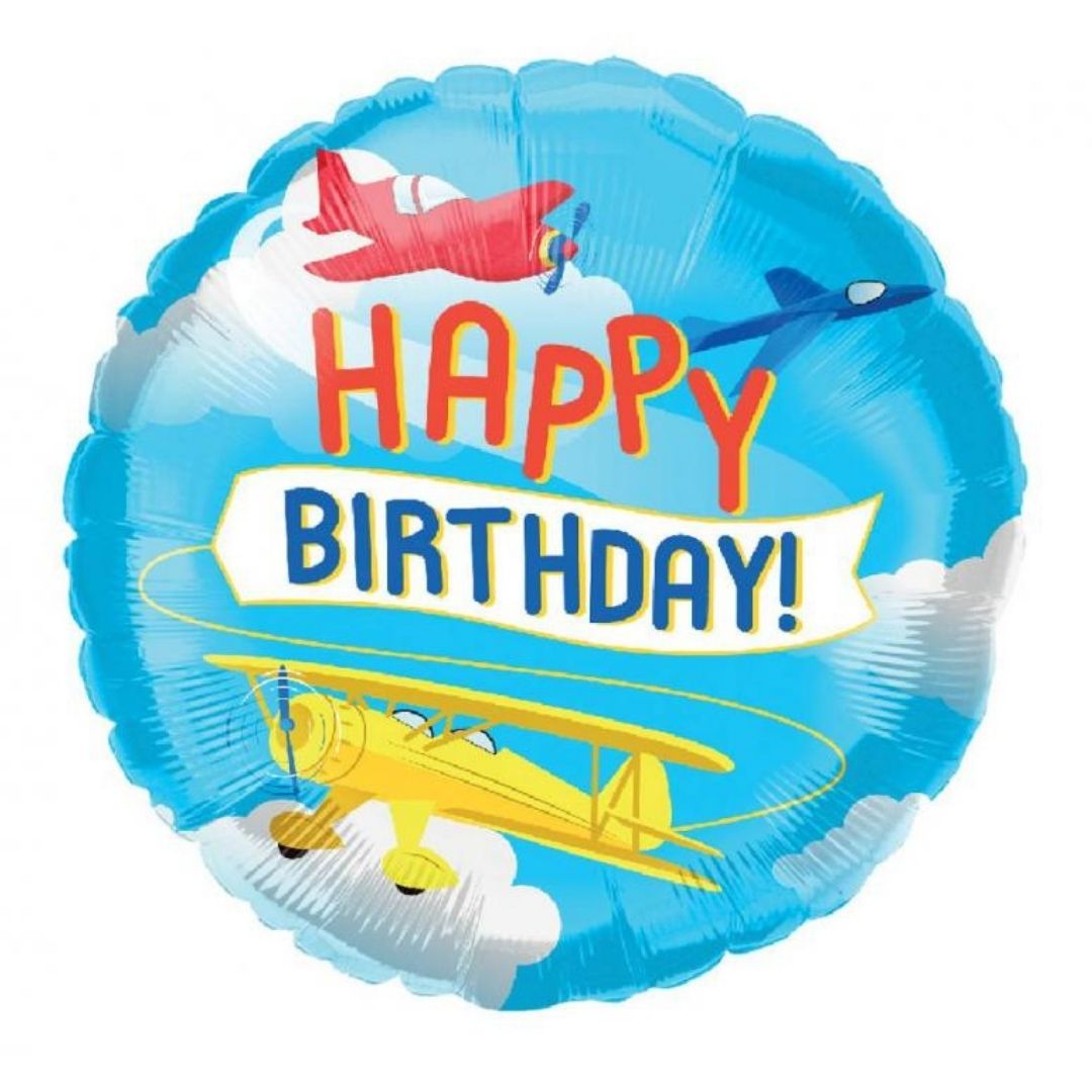 Folieballon_Happy_Birthday_Vliegtuig__45cm_1