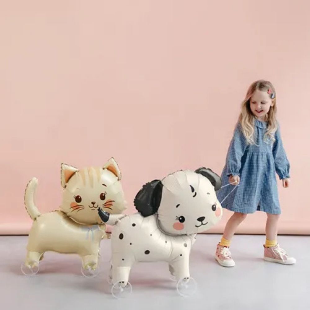 Folieballon_Hond_Op_Wieltjes_