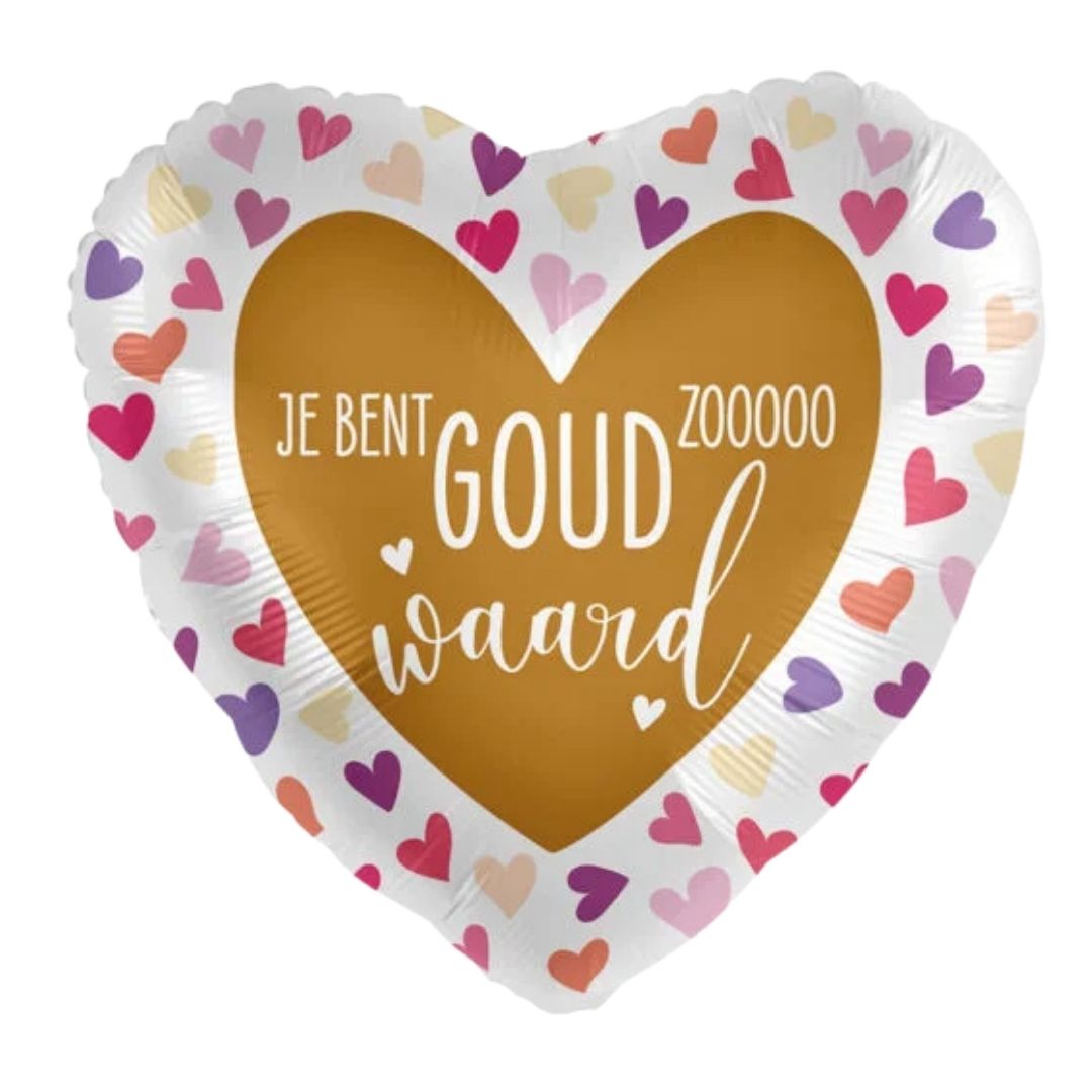 Folieballon_Je_bent_Zooooo_Goud_Waard____43cm