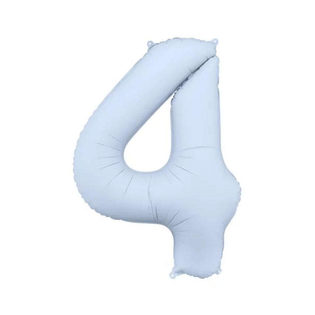 Folieballon_Light_Blue_Cijfer_4