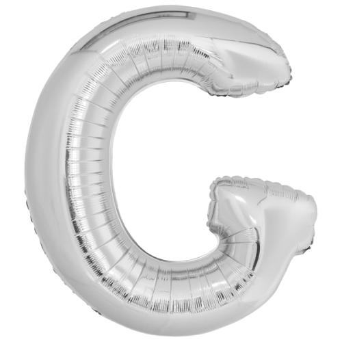 Folieballon_Zilver_Letter_G___86cm_1