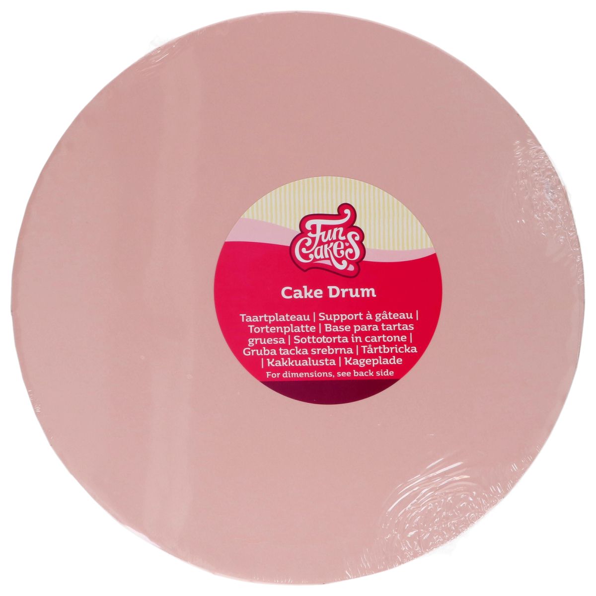 FunCakes_Cake_Board_Rond__25_cm___Zilver_1