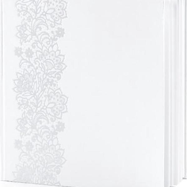 Gastenboek_Wit_Met_Zilveren_Bloemen