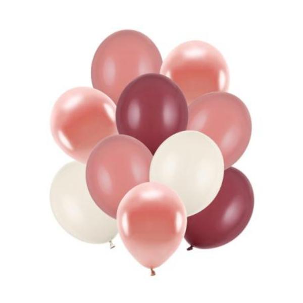 Helium_Ballonnen_Prune_Roze__10_stuks