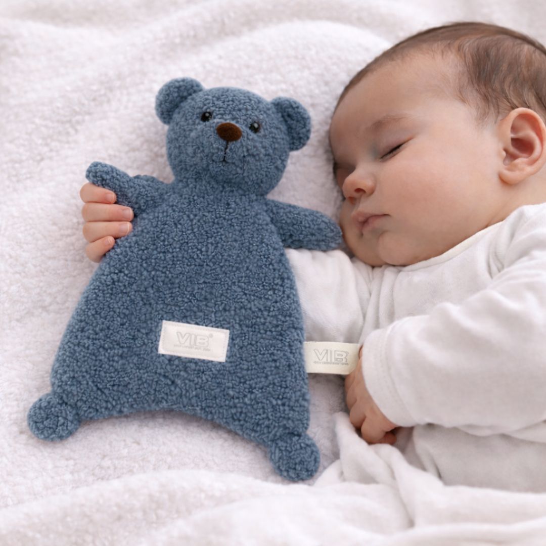 Knuffeldoekje_met_Berenhoofd_Teddy_Dusty_Blue_1