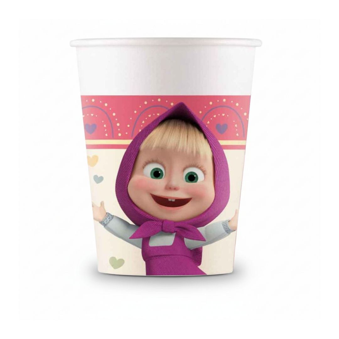 Masha_en_de_Beer_Bekers___8st