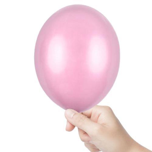 Metallic_Decoratie_Ballonnen_Candy_Pink__100st