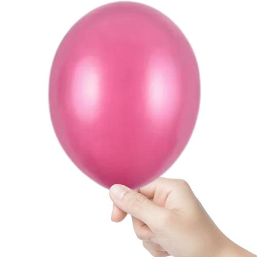 Metallic_Decoratie_Ballonnen_Hot_Pink___100st