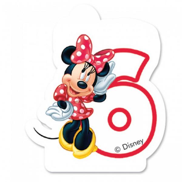 Minnie_Mouse_Leeftijd_Kaars_6_Jaar