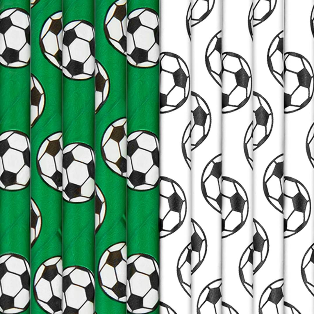Papieren_Rietjes_Voetbal__10st