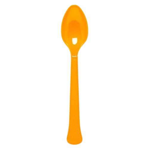 Plastic_Lepels_Oranje__24st_