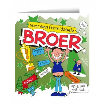 Postkaart_Broer_Cartoon