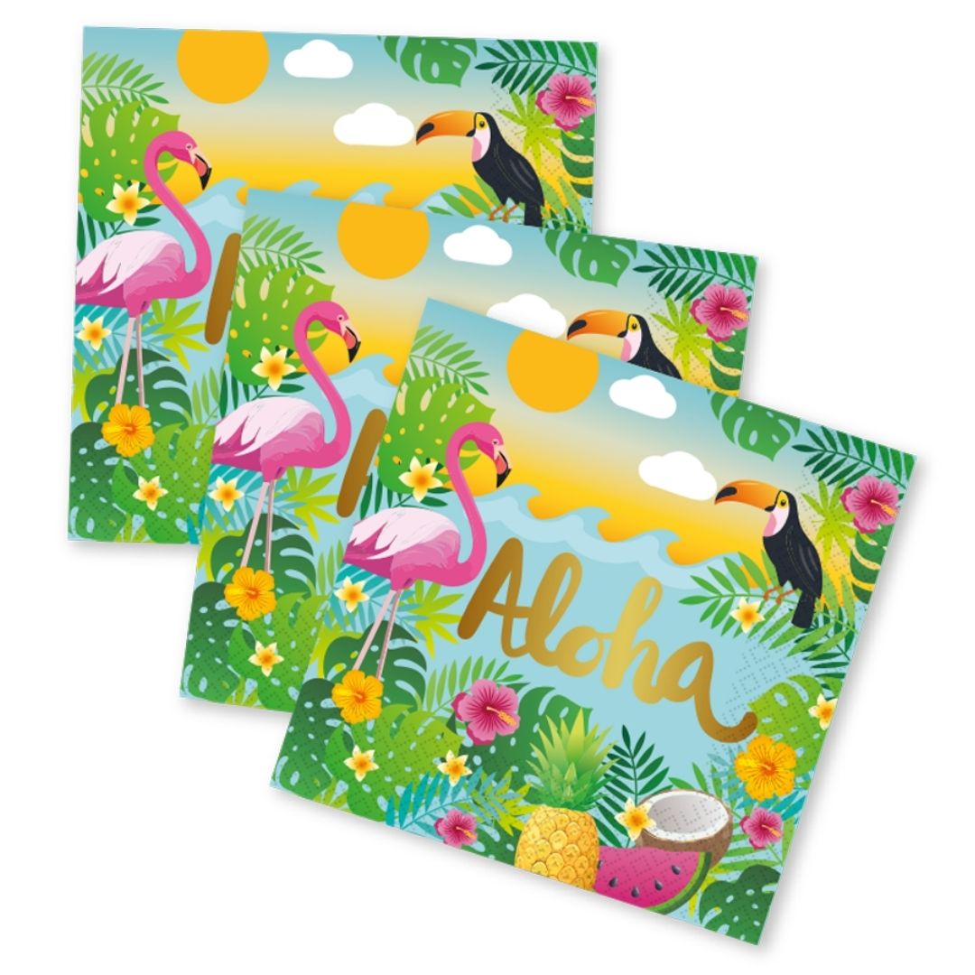 Servetten_met_Palmbladeren__20st
