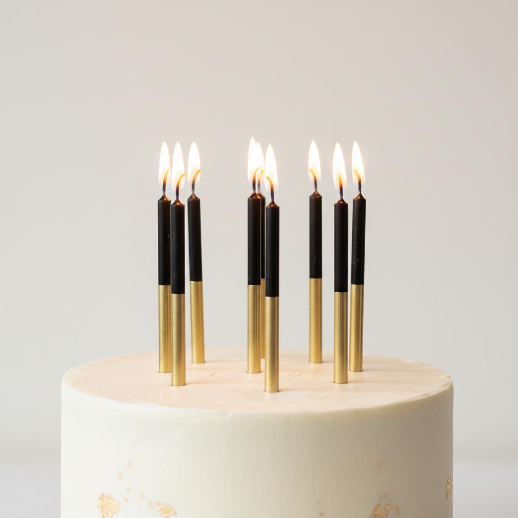 Taartkaarsjes_Zwart_Goud___12st_1