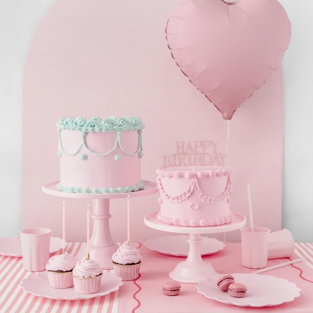 Taartplateau_Lichtroze____24cm