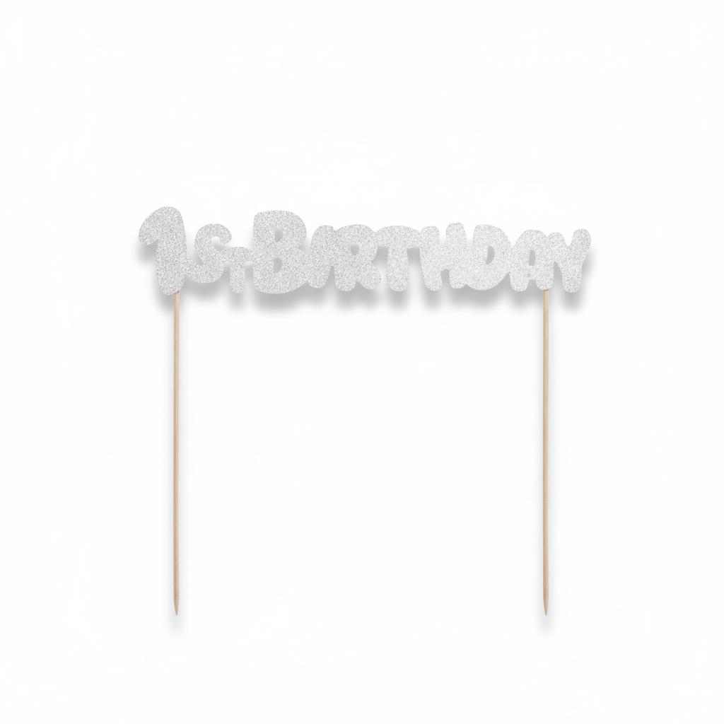Taarttopper_1st_Birthday_Zilver__19_5cm_1