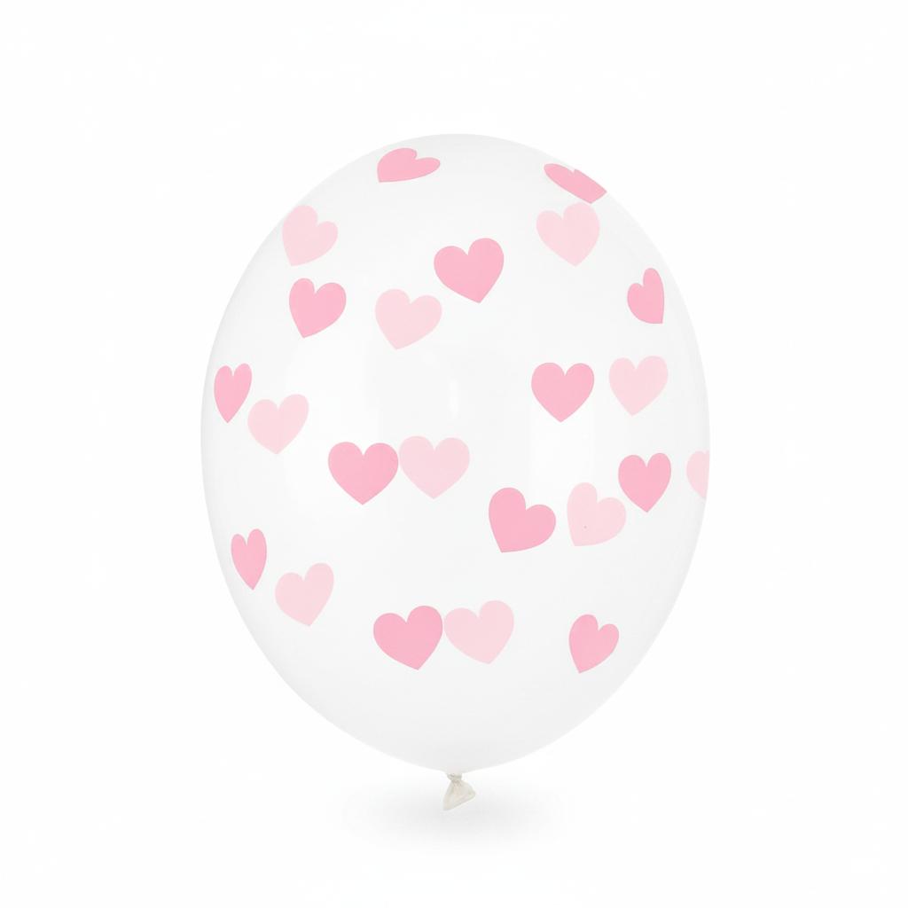 Transparante_Ballonnen_met_Roze_Hartjes____6st