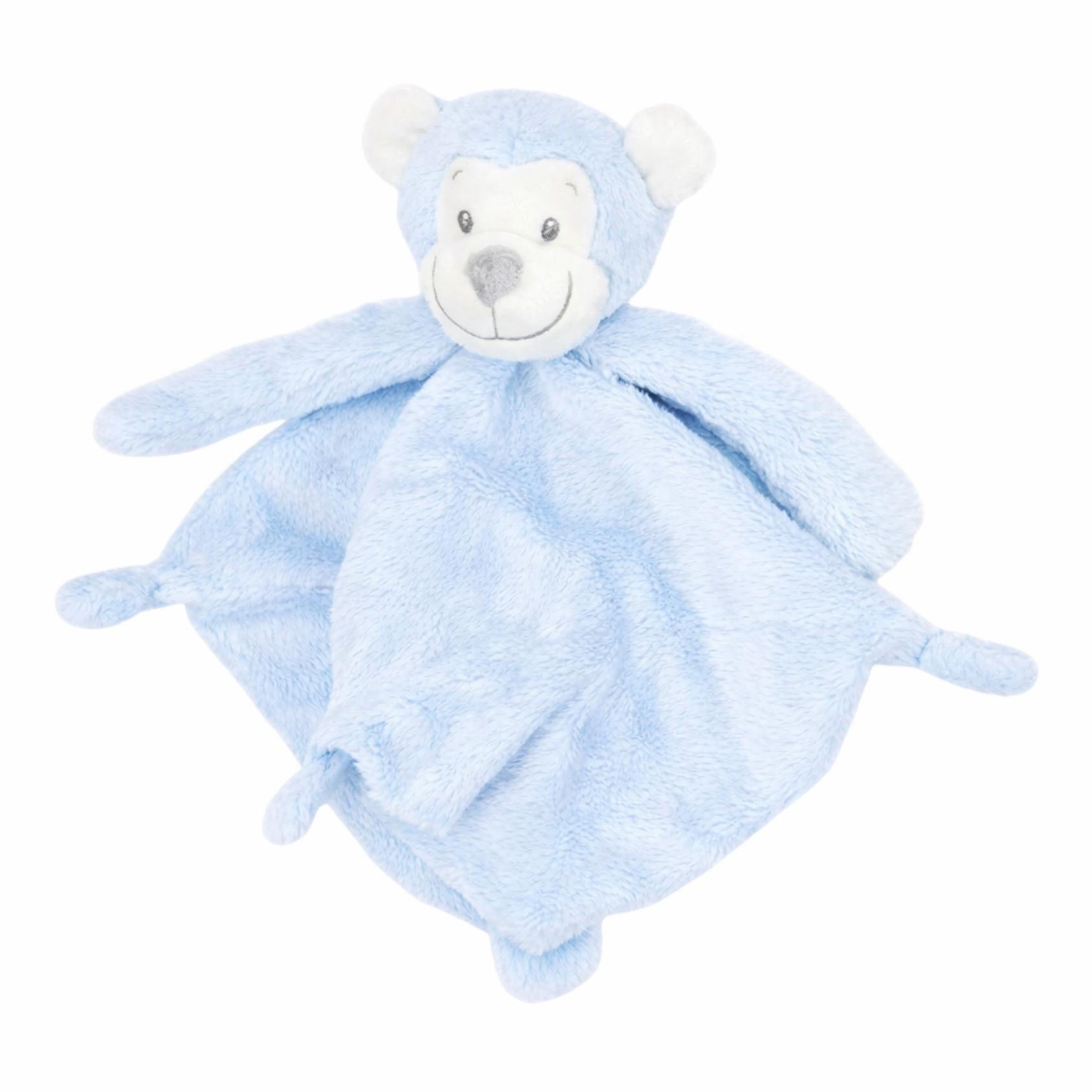 VIB_Knuffeldoekje_Aap_Lichtblauw