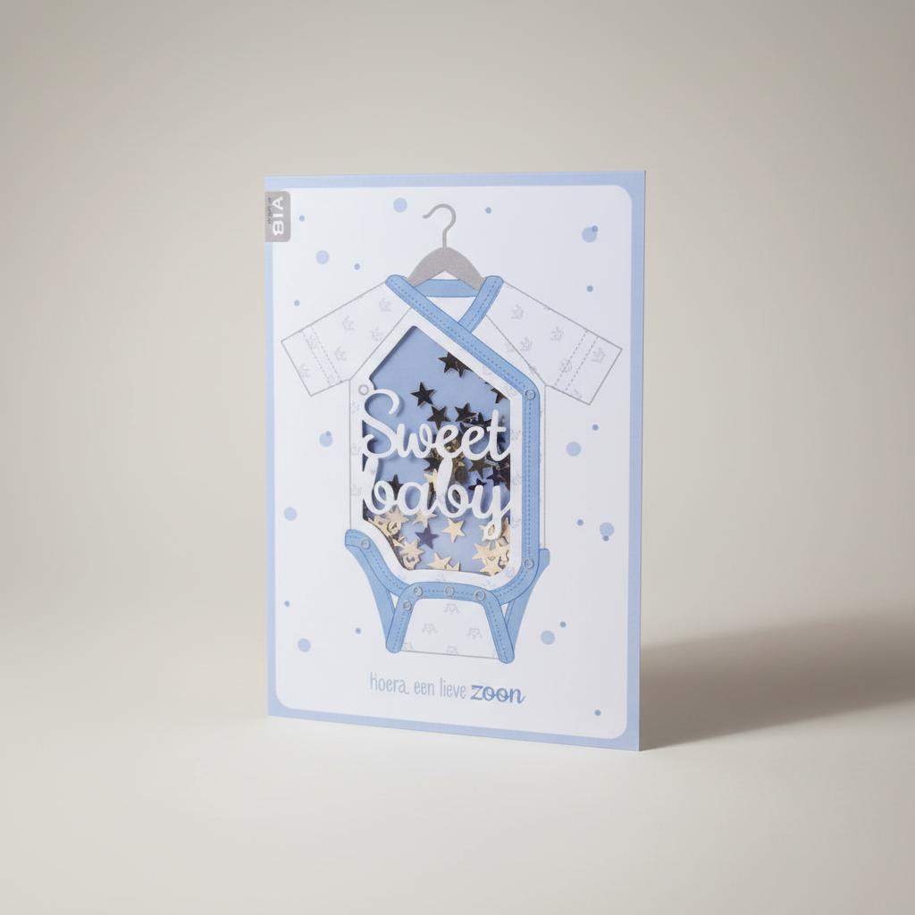 VIB_Wenskaart_Schudbaar__met_Pailleten_Hoera_Een_Lieve_Zoon