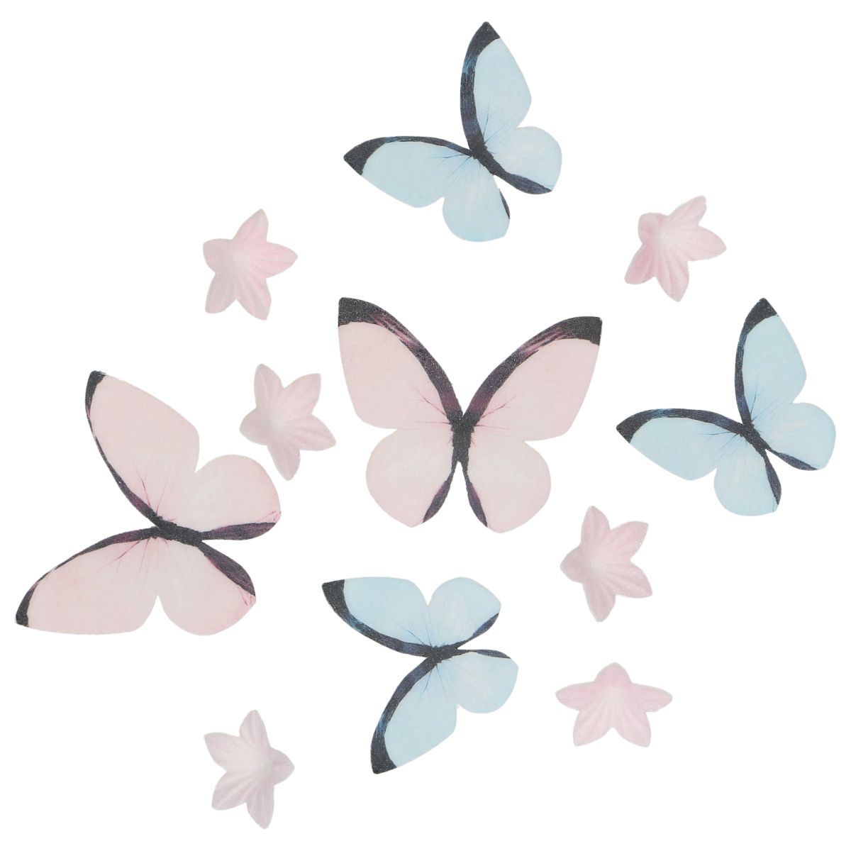 Wilton_Eetbare_Papieren_Decoraties_Bloemen___Vlinders_Pastel_Roze_set_30