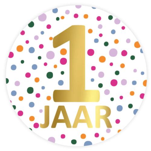 _1_Jaar__Stickers___24st