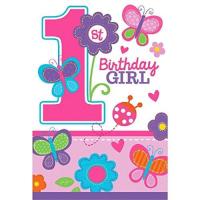 1st_Birthday_Sweet_Girl_Uitnodigingskaarten__8st