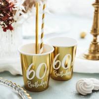 60th_Birthday_Bekers_Goud___6st