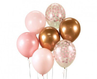 Ballonnen_Mix_Roze__7st_